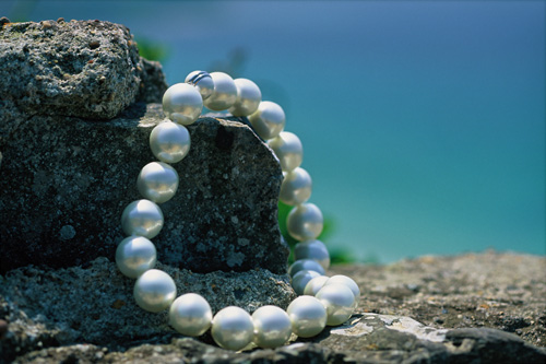 Collier en perles baroques South Sea 20 mm