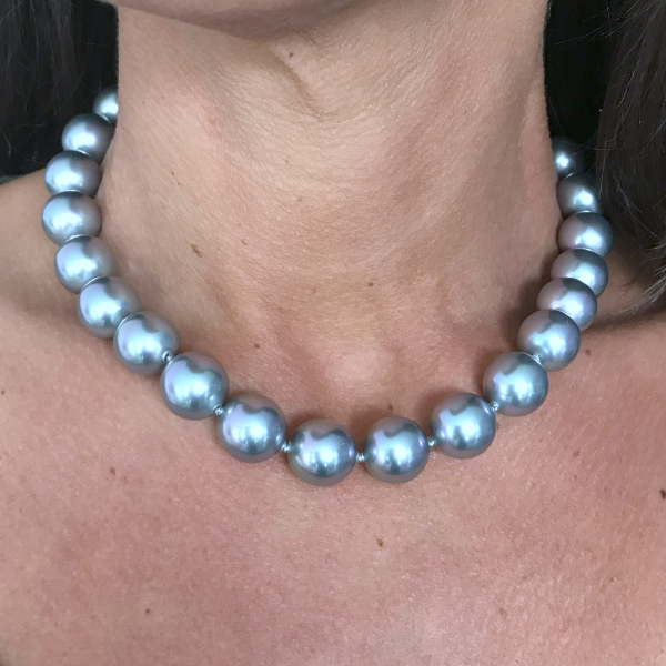 Collier Perles Nacrées Original - Occasion, Multi-rangs, Couleur Multicolore
