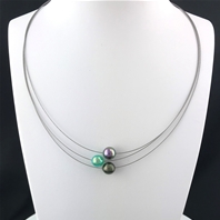 Collier Original Trilogie nuance Poivré Vert Noir