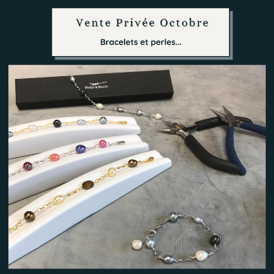 Octobre : Bracelets et perles