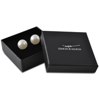 Boucles d'oreilles dormeuses perles blanches